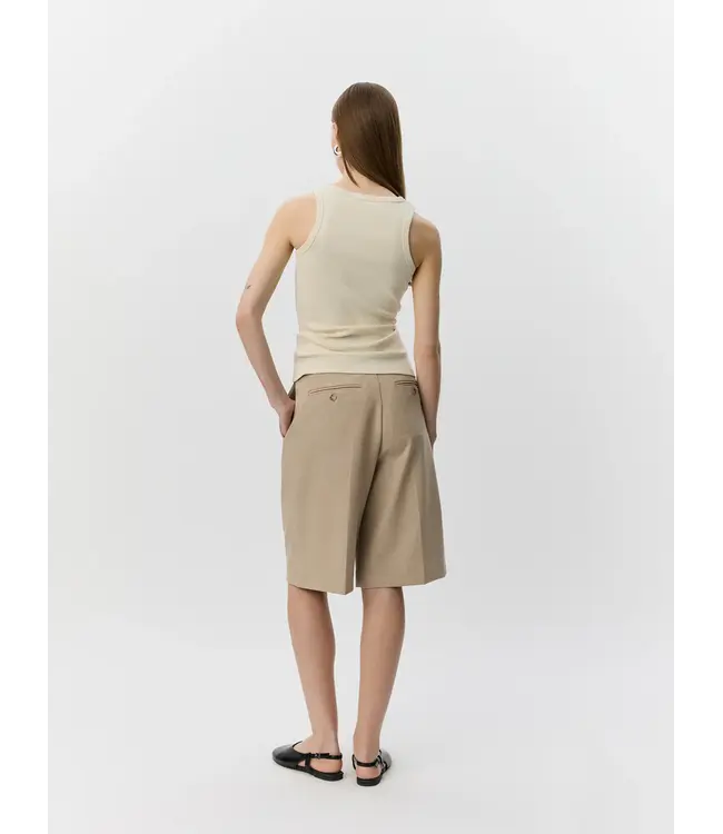 Sofie Schnoor Beca Rib Tank Top Cream White