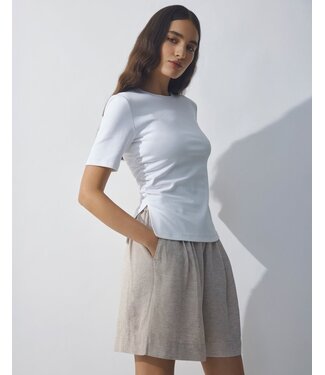 Msch Copenhagen Viana Ginia Shorts Sand Melange