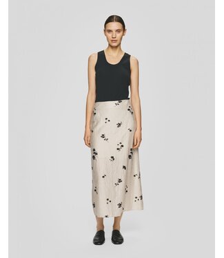 Msch Copenhagen Rianna Skirt Oatmeal Flower