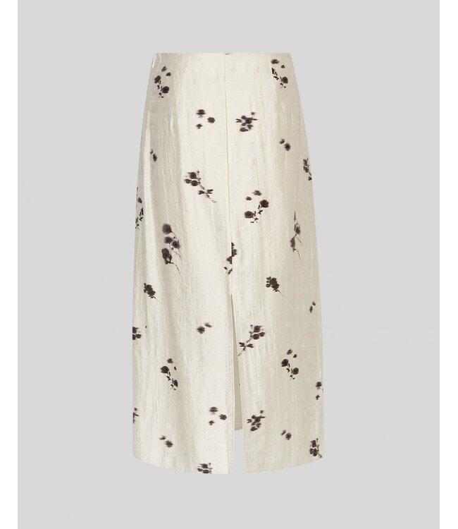 Msch Copenhagen Rianna Skirt Oatmeal Flower