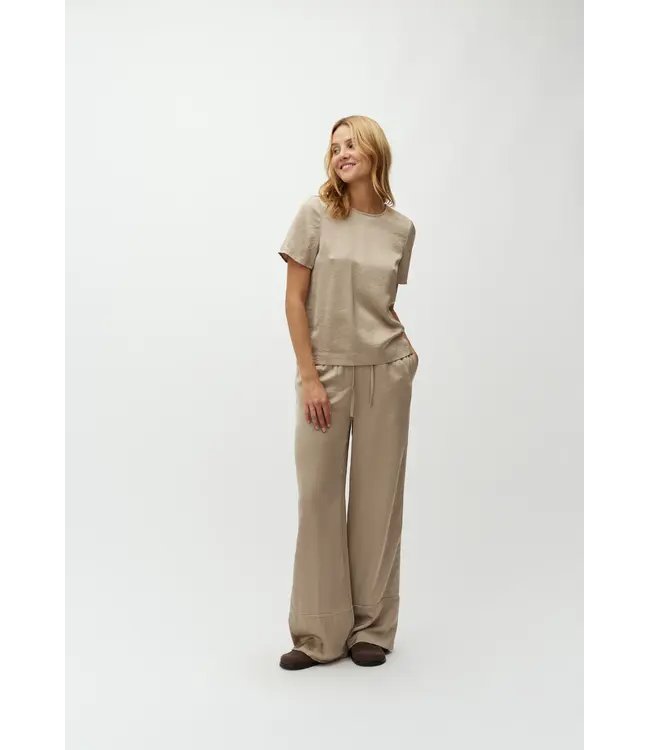 Mbym Nivara Quill Shirt Sand Grey