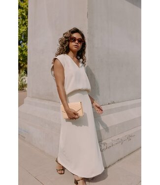 Monré Fay Skirt White