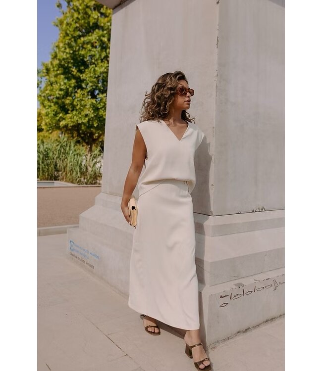 Monré Fay Skirt White