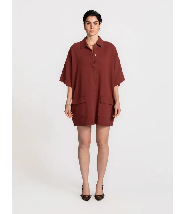 Les Soeurs Gloria Dress Bordeaux