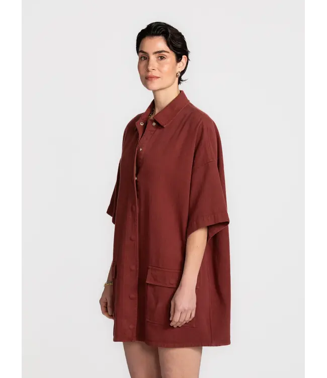 Les Soeurs Gloria Dress Bordeaux