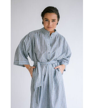 Held Antwerp Ivy Dress Blue Linen