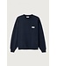 American Vintage Plizzy Sweater Navy Vintage