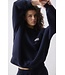 American Vintage Plizzy Sweater Navy Vintage