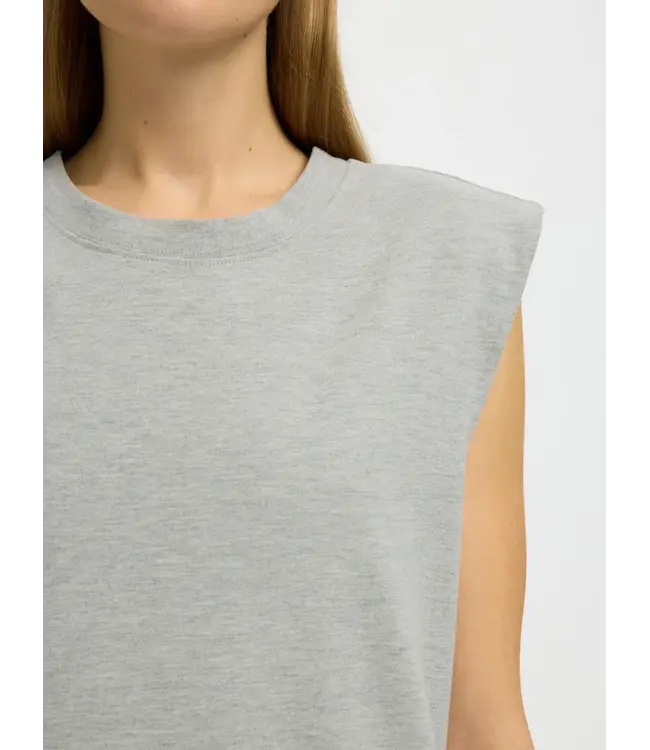 Selected Femme Halley Ankle Dress Light Grey