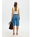 Selected Femme Tenna Bermuda Denim Shorts Blue