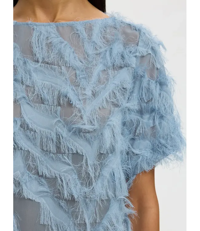 Selected Femme Myline Boat Neck Top