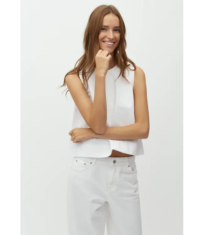 Mbym Rhine Maya Top White