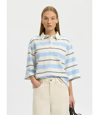 Selected Femme Relaxed Mellie 2/4 Polo