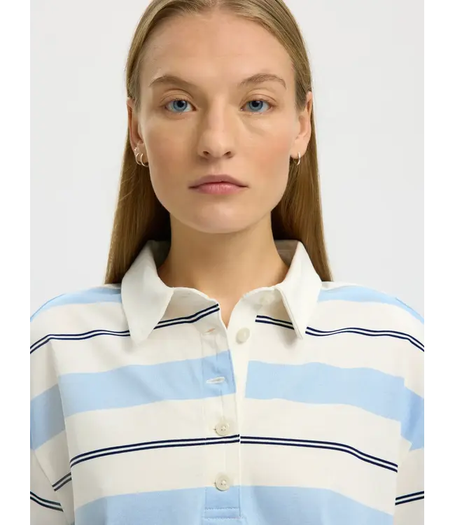 Selected Femme Relaxed Mellie 2/4 Polo