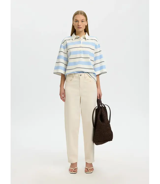 Selected Femme Relaxed Mellie 2/4 Polo