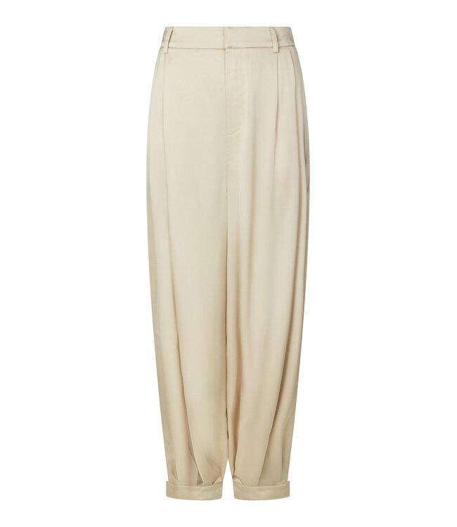 Neo Noir Fayla Drapy Satin Balloon Pants