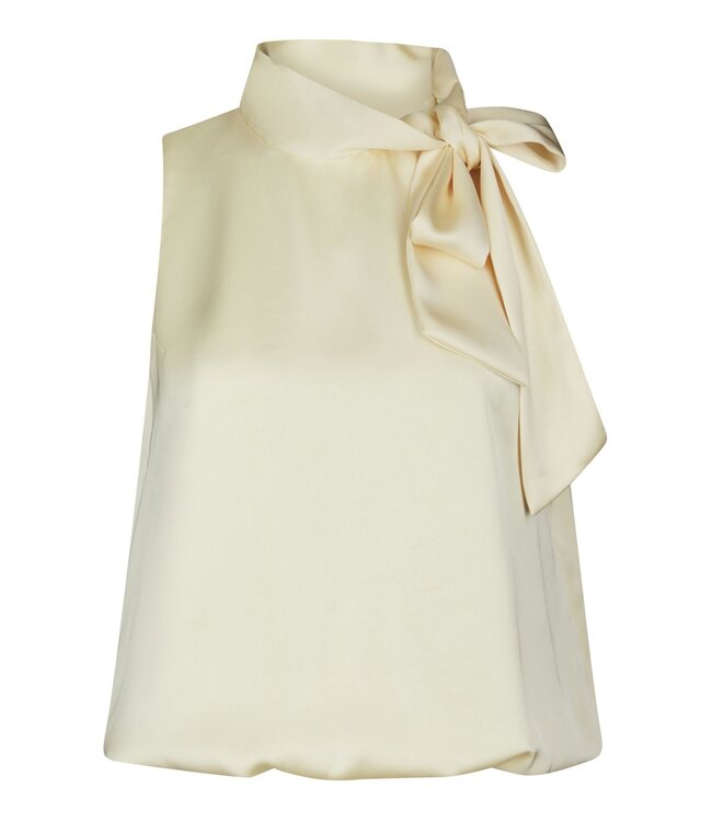 Neo Noir Veda Heavy Sateen Top Light Yellow