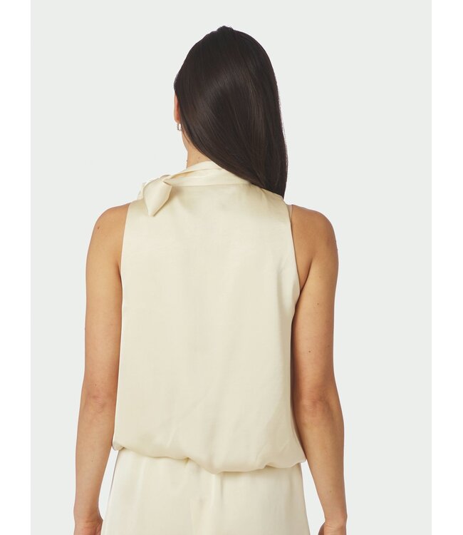 Neo Noir Veda Heavy Sateen Top Light Yellow