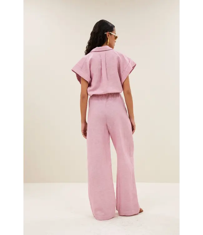 By Bar Pixie Linen Blouse