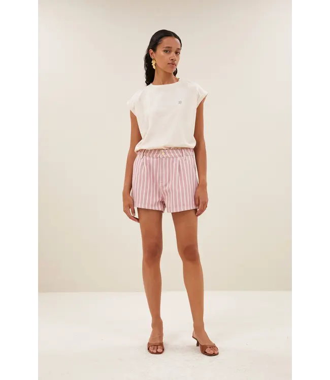 By Bar June Stripe Shorts