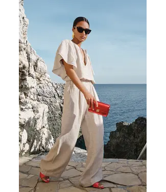 By Bar Benji Linen Pants Biscuit