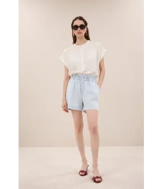 By Bar Leon Bleached Denim Short