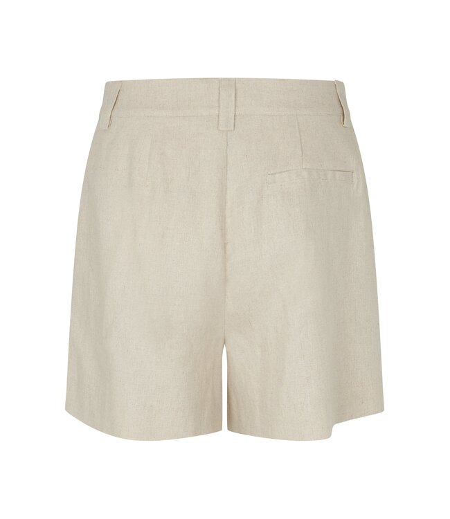 Mbym Cristiana Shorts Natural Linen