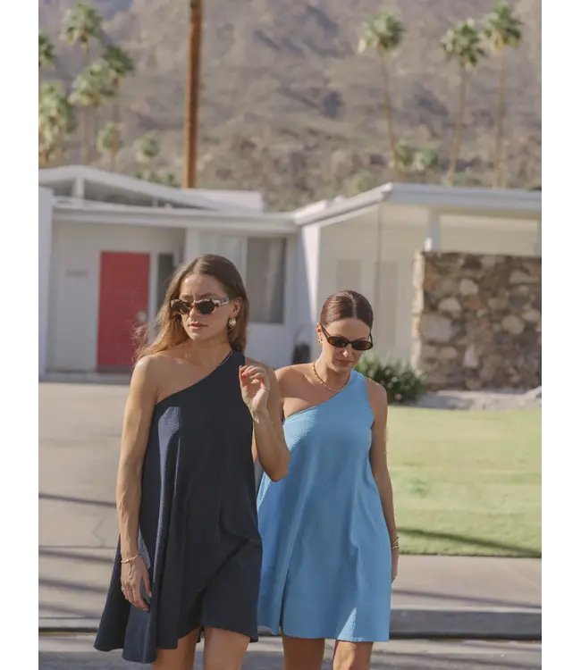 Les Soeurs Bobbie Dress Dark Blue