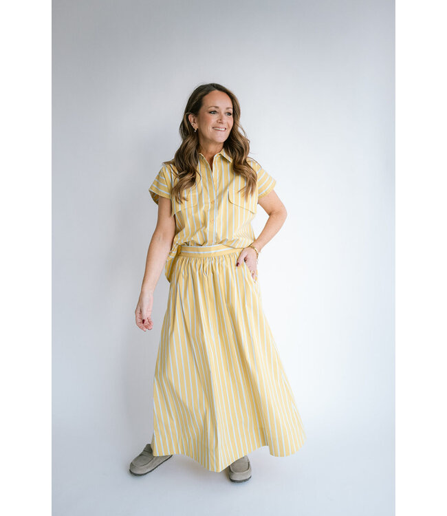 Held Antwerp Pippa Blouse Yellow Blue