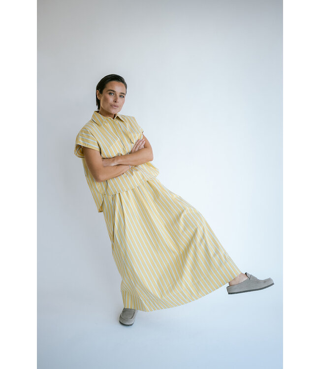 Held Antwerp Jax Skirt Yellow Blue