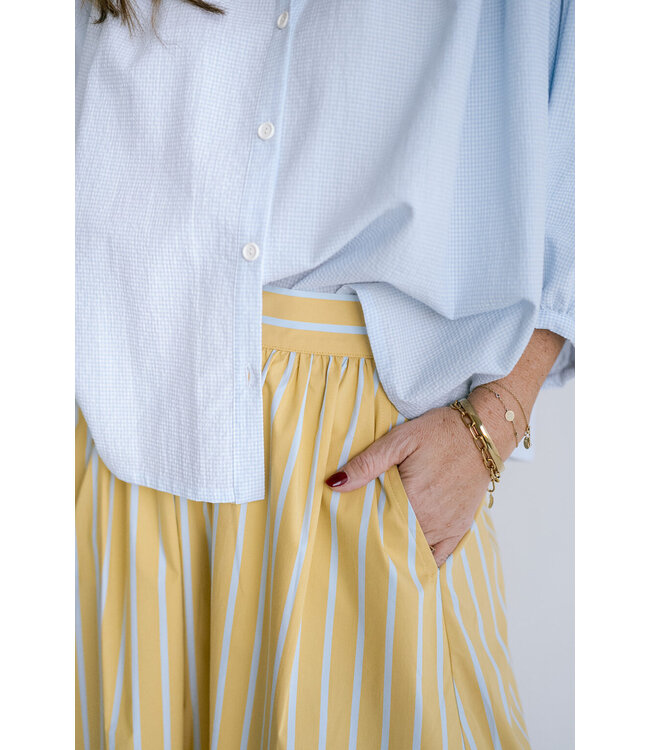 Held Antwerp Jax Skirt Yellow Blue