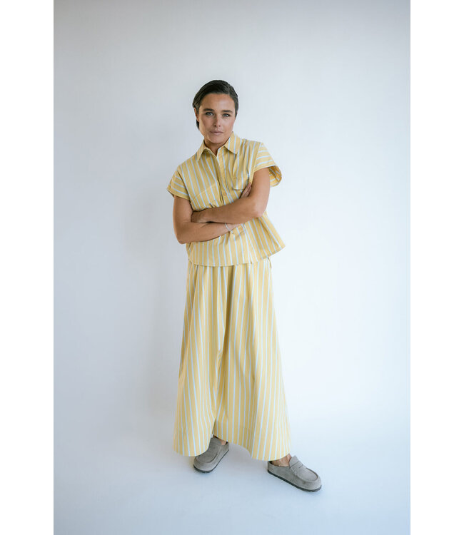 Held Antwerp Jax Skirt Yellow Blue