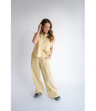 Held Antwerp Sam Pants Yellow Blue Stripes