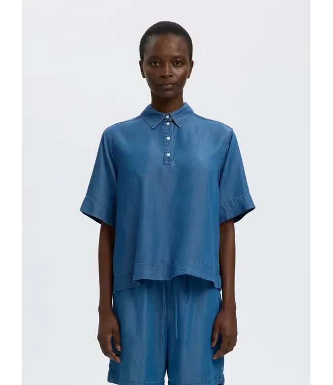 Selected Femme Janna 2/4 Polo Shirt