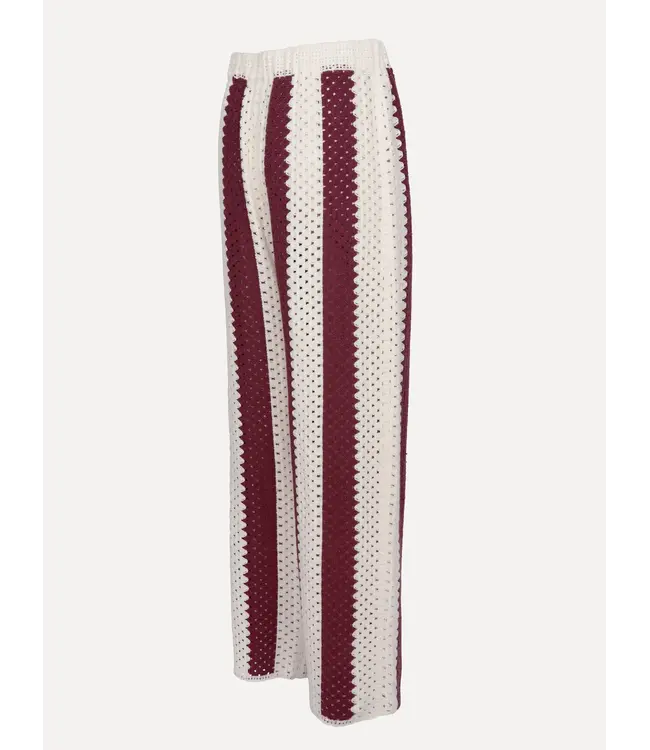 Les Soeurs Lina Pants Burgundy