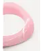 Les Soeurs Resin Bangle Organic Armband Pink