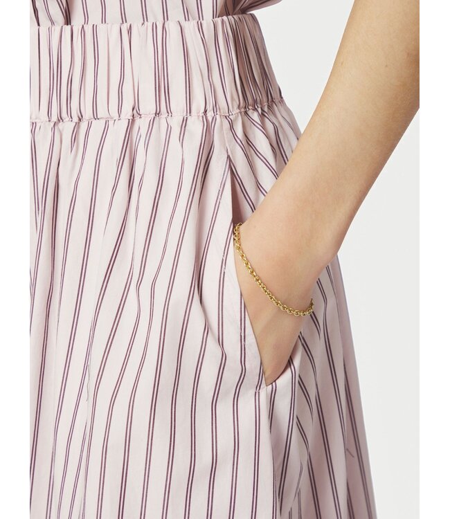 Neo Noir Yara Long Double Stripe Skirt