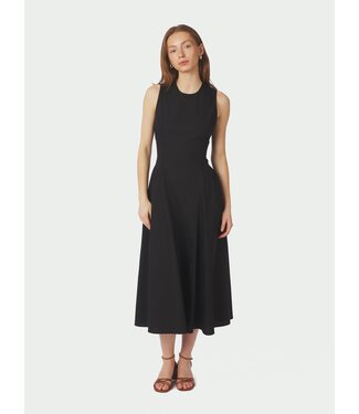 Neo Noir Zora Poplin Dress