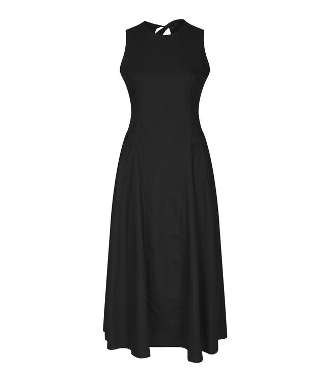 Neo Noir Zora Poplin Dress