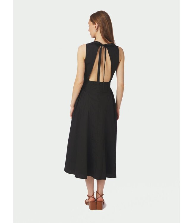 Neo Noir Zora Poplin Dress