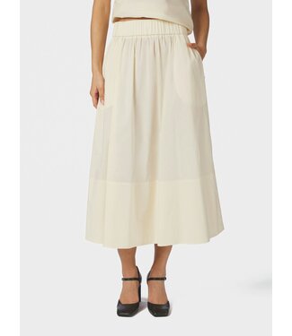 Neo Noir Yara Poplin Skirt Light Yellow