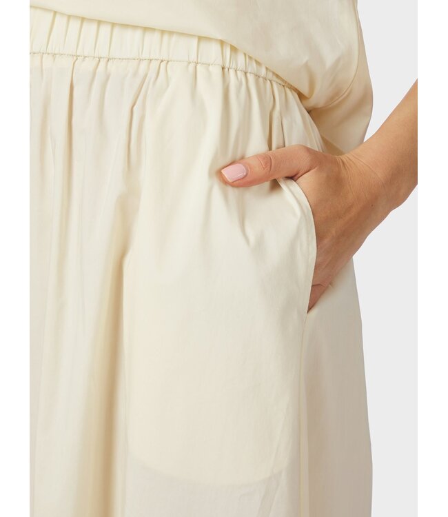 Neo Noir Yara Poplin Skirt Light Yellow