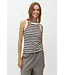 Mbym Jaxson Evelyn Top Stripe Java