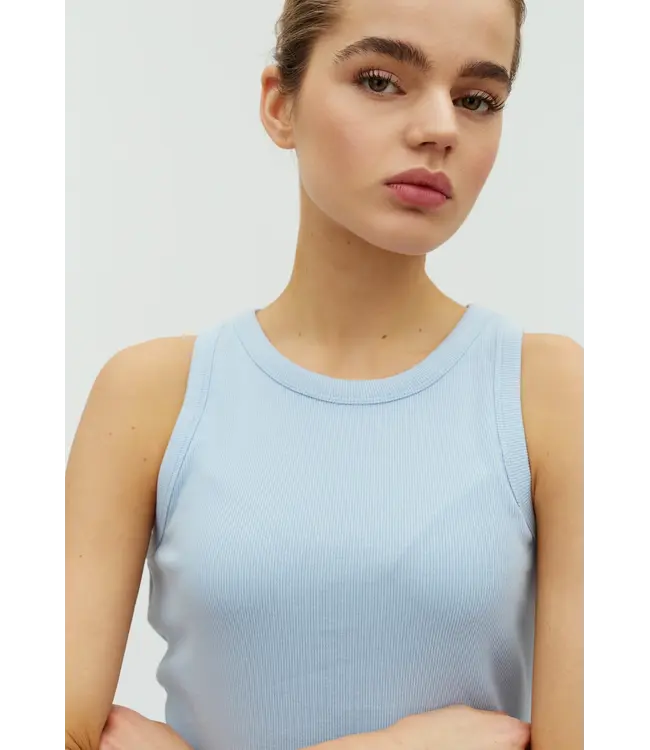 Mbym Evelyn Jaxson T-shirt Classic Light Blue