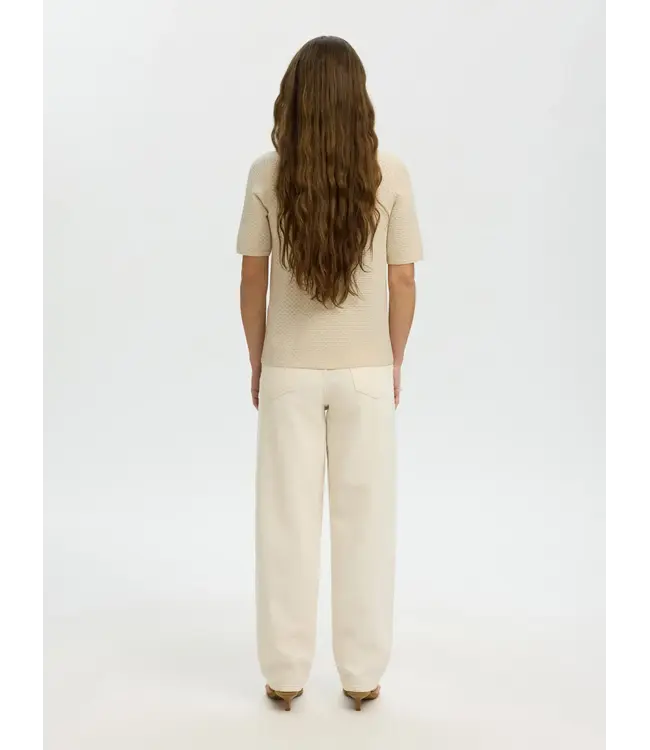 Selected Femme Helle New 2/4 Knit O-neck