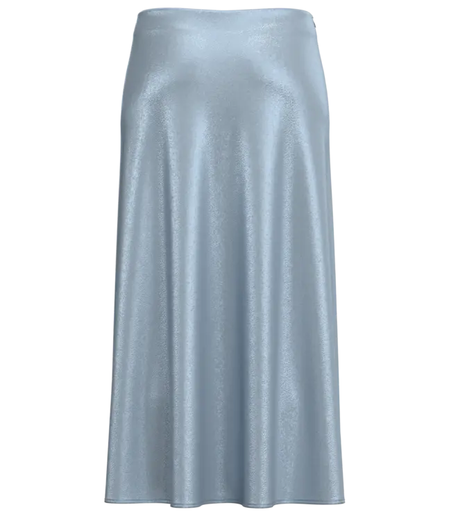 Selected Femme Lena HW Midi Skirt Dusty Blue