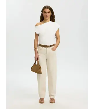 Selected Femme Molly Top Bright White