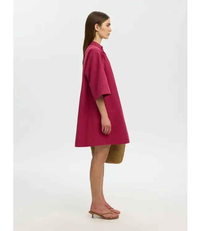 Selected Femme Talia Oversize 3/4 Short Dress