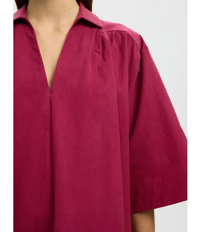 Selected Femme Talia Oversize 3/4 Short Dress
