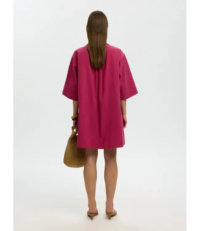 Selected Femme Talia Oversize 3/4 Short Dress